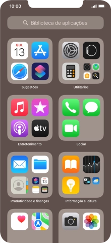 Prima a app pretendida.