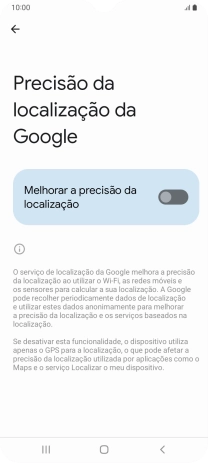 Se premir o indicador junto a 