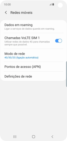Prima Pontos de acesso (APN).
