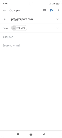 Prima Assunto e introduza o assunto pretendido.