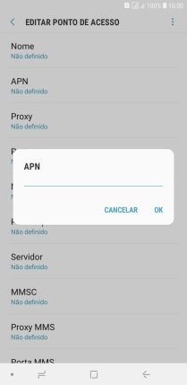 Introduza net2.vodafone.pt e prima OK.
