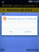 Introduza 123 e prima a tecla de seleção esquerda.