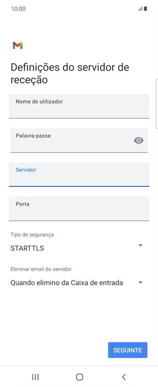 Prima o campo sob 
