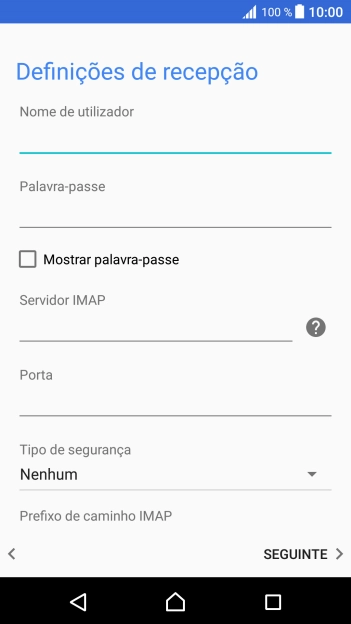 Prima o campo sob 