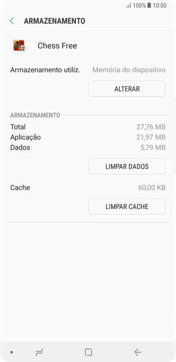 Prima LIMPAR CACHE.