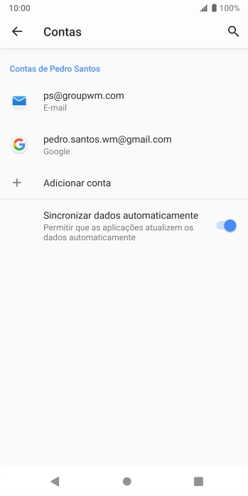 Prima a tecla de início para terminar e voltar ao ecrã inicial.