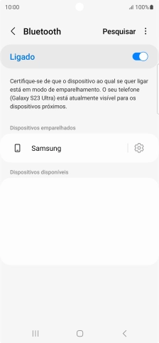 Prima a tecla de início para terminar e voltar ao ecrã inicial.