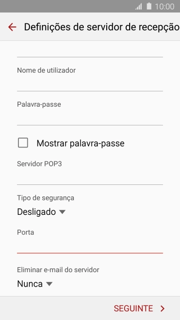 Prima a lista suspensa sob 
