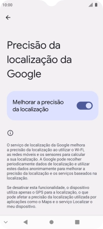 Se premir o indicador junto a 