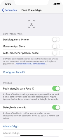 Prima Configurar Face ID.
