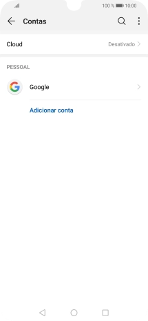 Prima a conta pretendida.