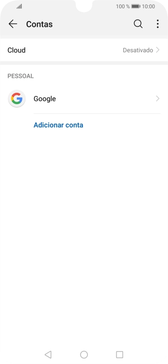 Prima a conta pretendida.