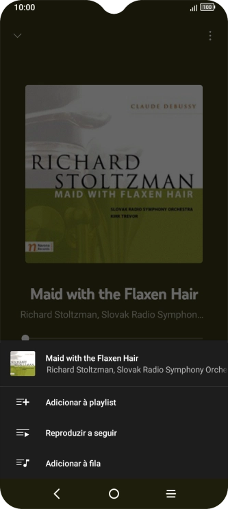 Prima Adicionar à playlist.