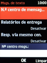 Introduza +351911616161 e prima a tecla de navegação.