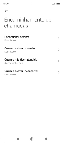 Prima a tecla de início para terminar e voltar ao ecrã inicial.
