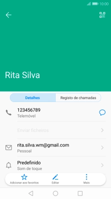 Prima o número pretendido.