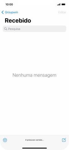 Prima a seta para a esquerda.