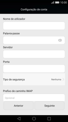 Prima Tipo de segurança.