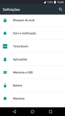 Prima Bloqueio do ecrã.