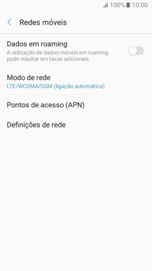 Prima Pontos de acesso (APN).