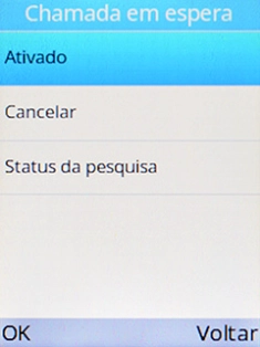 Para ativar a função, selecione Ativado.