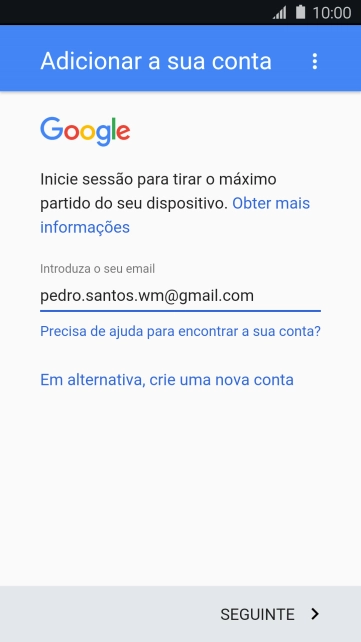 Prima SEGUINTE.