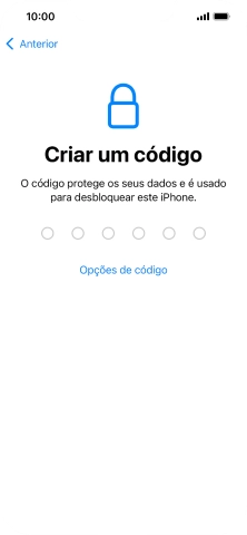 Prima Opções de código.