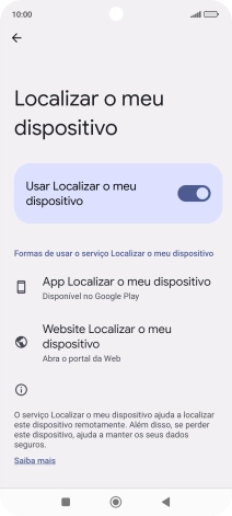 Prima a tecla de início para terminar e voltar ao ecrã inicial.