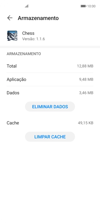 Prima LIMPAR CACHE.