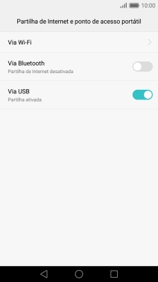 Prima a tecla de início para terminar e voltar ao ecrã inicial.