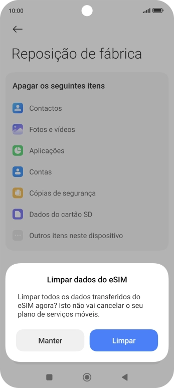 Prima Limpar.