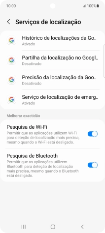 Prima Precisão da localização da Goo...