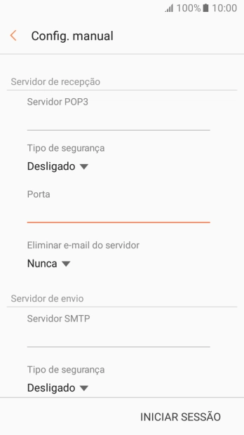 Prima a lista suspensa sob 