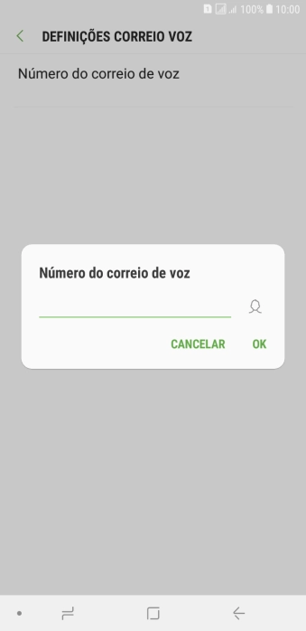 Introduza 123 e prima OK.