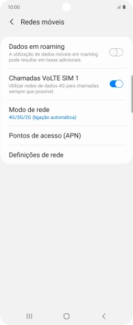 Prima Pontos de acesso (APN).