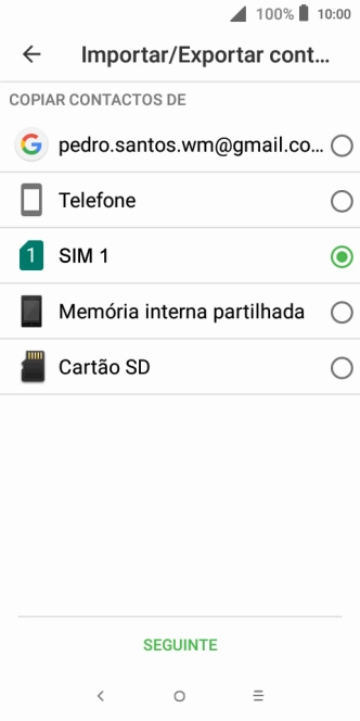 Prima SEGUINTE.