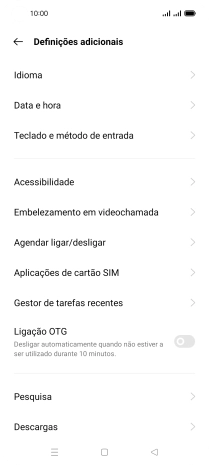 Prima Data e hora.