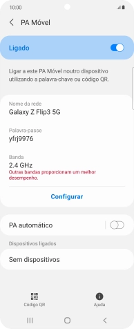 Prima a tecla de início para terminar e voltar ao ecrã inicial.