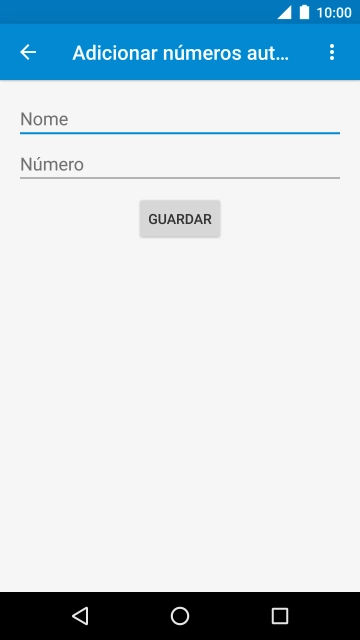 Prima Nome e introduza o nome pretendido.