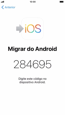 Siga as indicações no ecrã e na app 