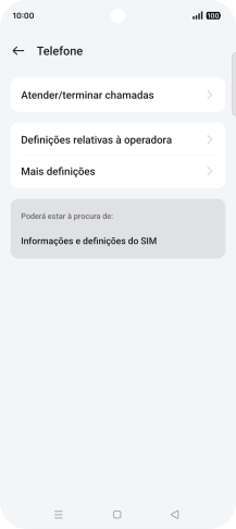 Prima Definições relativas à operadora.
