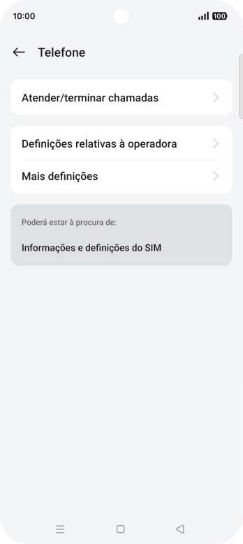 Prima Definições relativas à operadora.