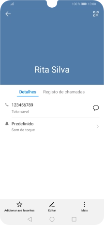 Prima a tecla de início para terminar e voltar ao ecrã inicial.