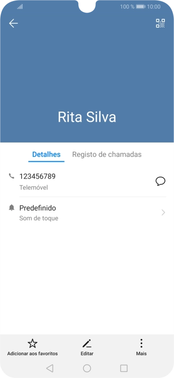 Prima a tecla de início para terminar e voltar ao ecrã inicial.