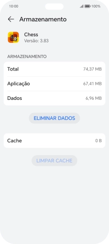 Para voltar ao ecrã inicial, deslize o dedo de baixo para cima a partir da base do ecrã.