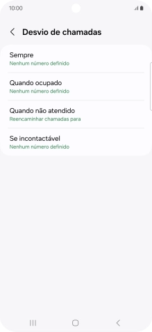 Prima a tecla de início para terminar e voltar ao ecrã inicial.