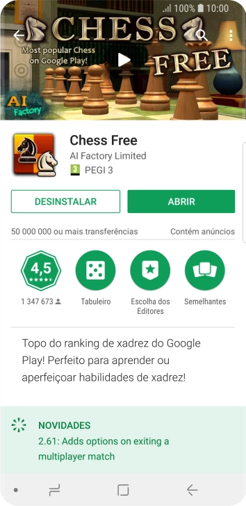 Prima DESINSTALAR.