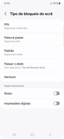 Prima Impressões digitais.