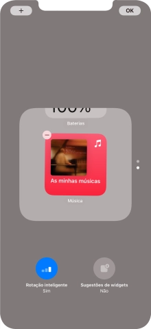Prima Rotação inteligente para ativar ou desativar a função.