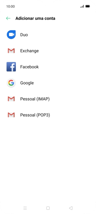 Prima Pessoal (IMAP).